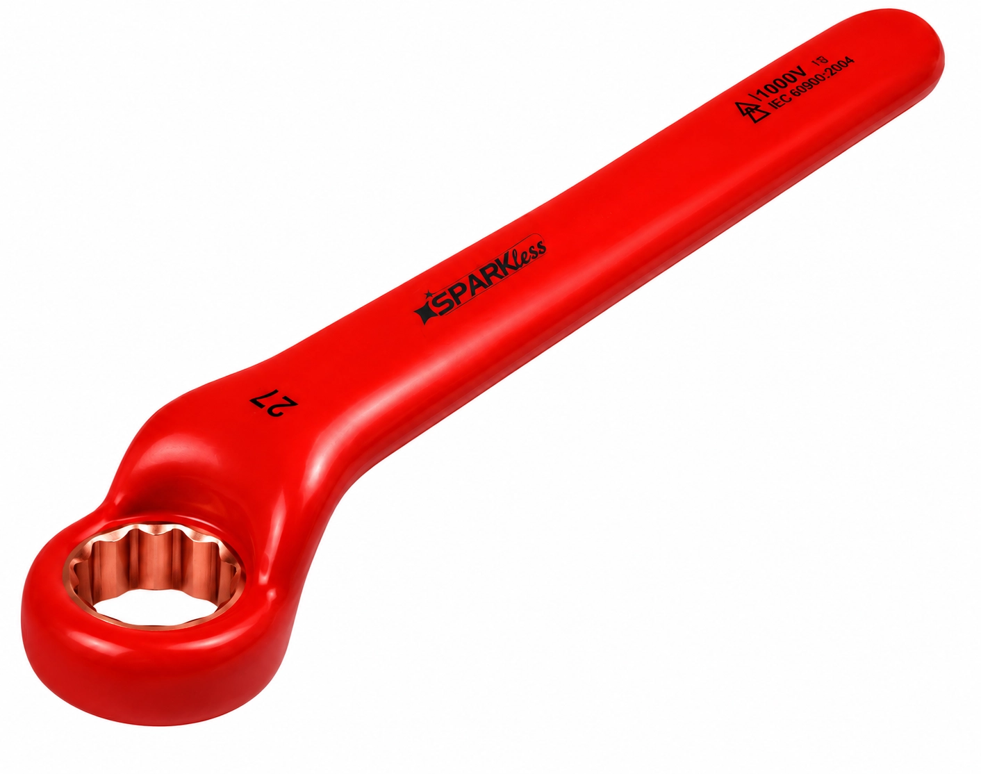 Non-Sparking Insulated BeCu Ring Wrench