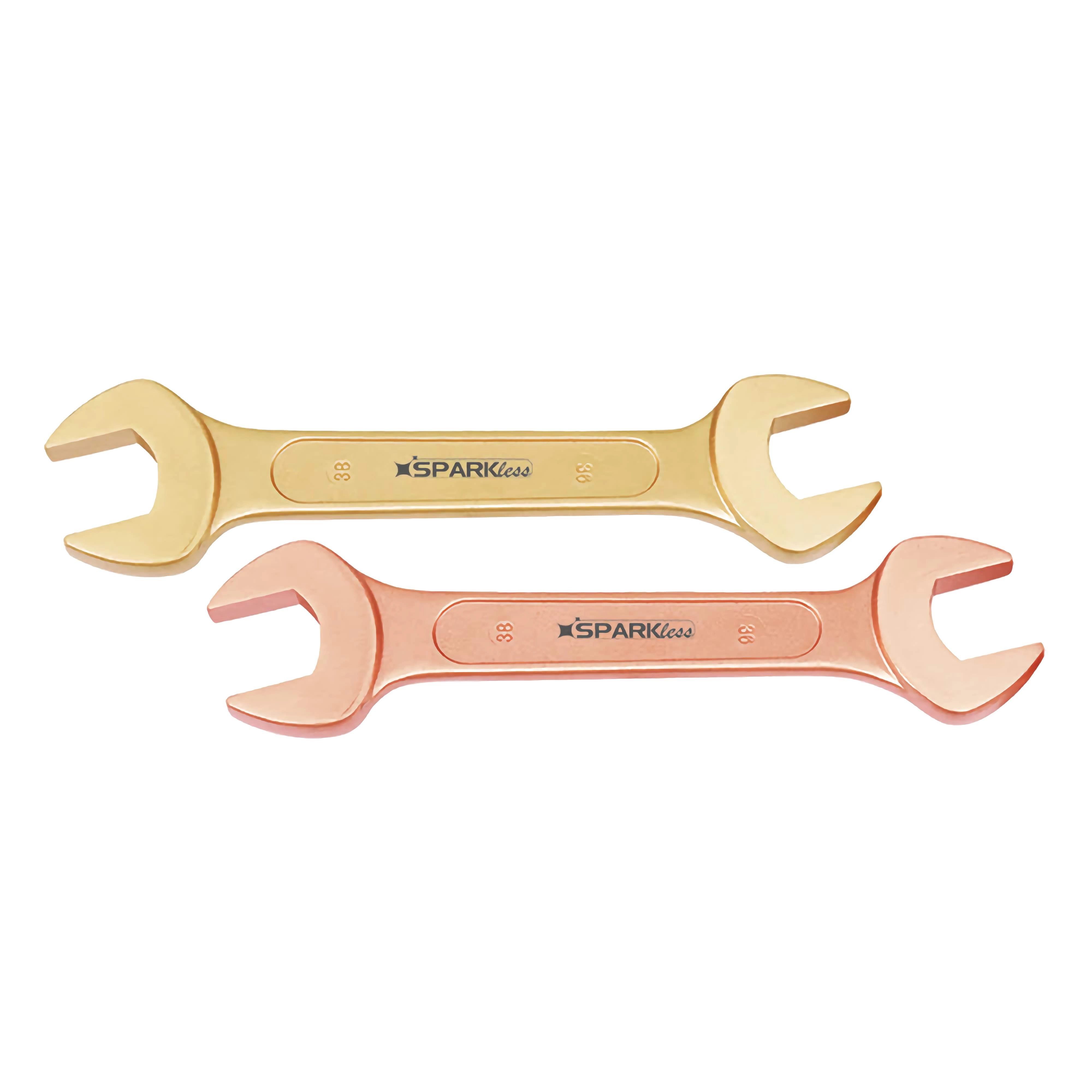 Non-Sparking AlBr Double Ended Open Spanner 10*11