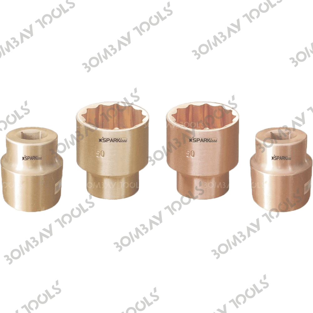 Non-Sparking AlBr Socket 1/2″ Sq Dr 17 mm