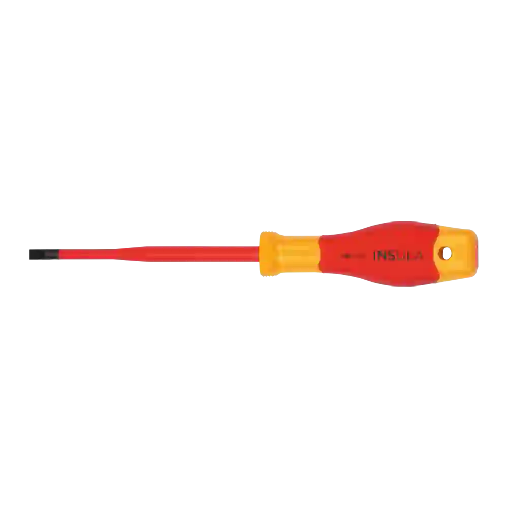 Insulated Slim Type Slotted Screwdriver